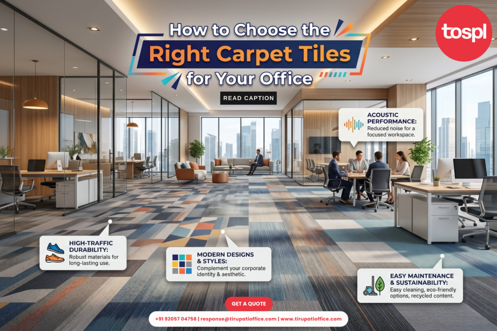 How to Choose the Right Carpet Tiles for Your Office
